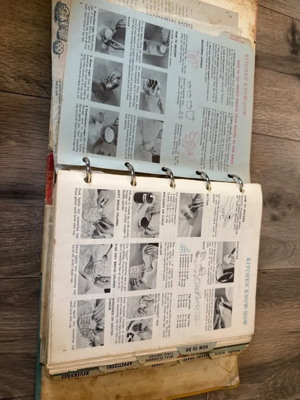 Betty Crockers New Picture Cook Book Vintage 1950s Hardcover Binder